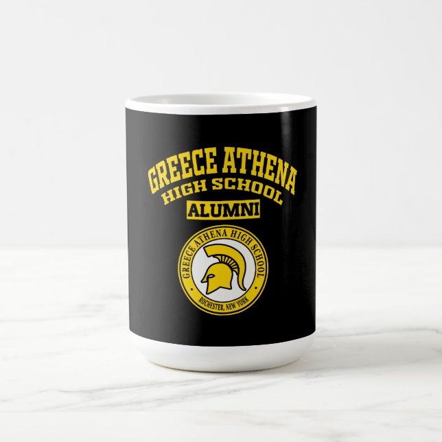 Grekland Athena High School New York Alumni Mugg (Center)
