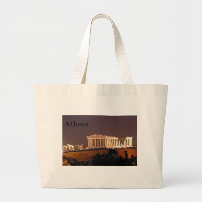 Grekland Athens Parthenon (St.K) Jumbo Tygkasse (Framsidan)