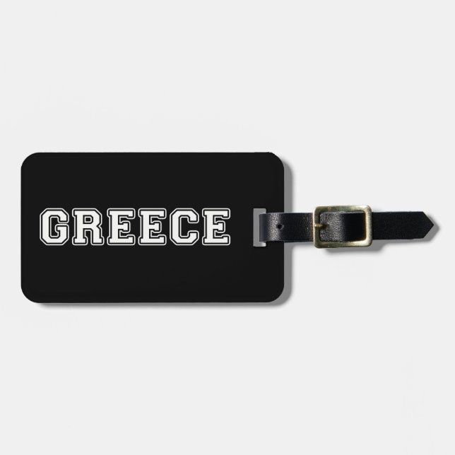 Grekland Bagagebricka (Horisontell Framsida)