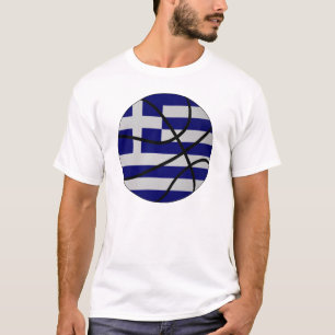 Grekland basketT-tröja T-shirt