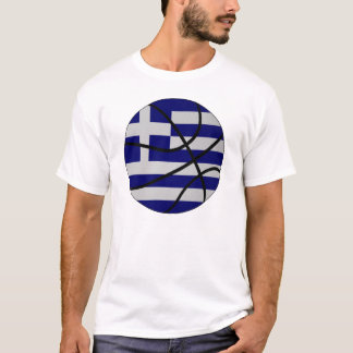 Grekland basketT-tröja T-shirt