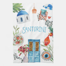Grekland Breeze Kitchen Towel