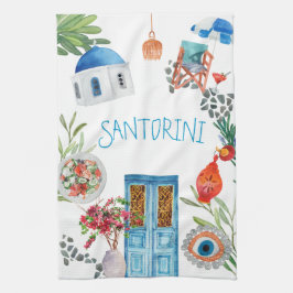 Grekland Breeze Kitchen Towel Kökshandduk