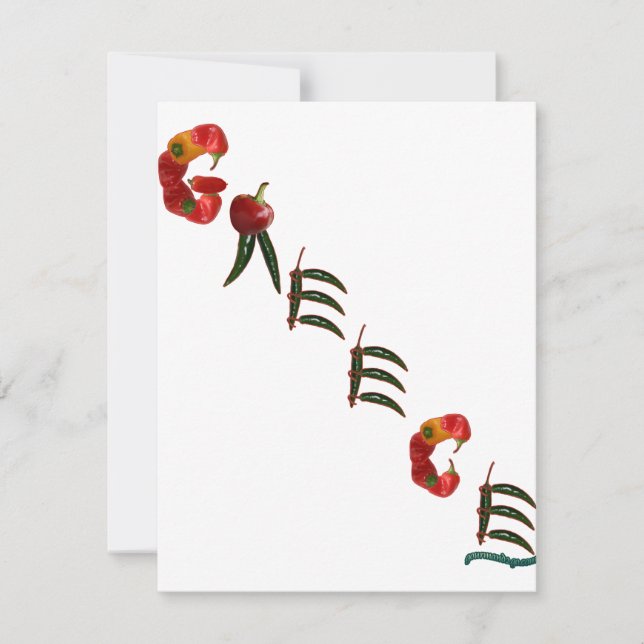 Grekland Chili Peppers (Framsida)