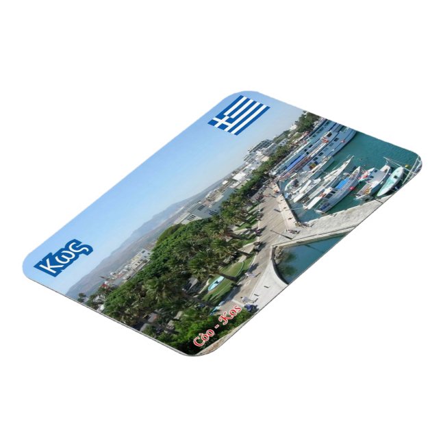 Grekland - Coo - Kos - ön - Magnet (Vänstra Sidan)