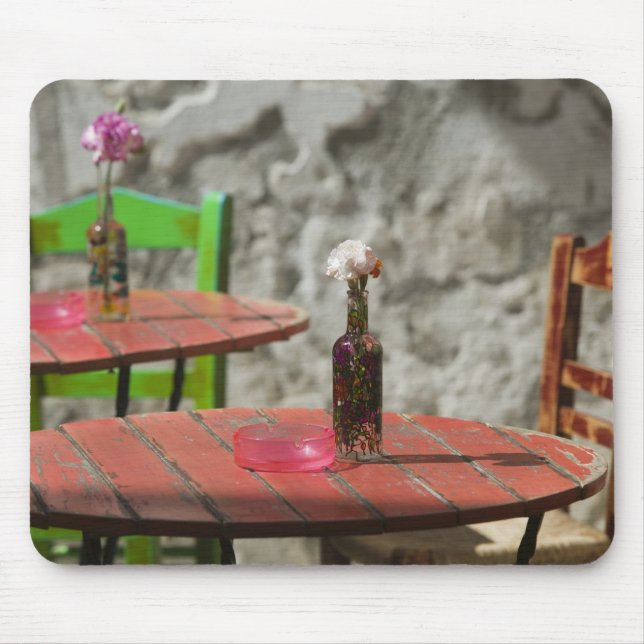 GREKLAND, CRETE, Hania Province, Hania:Färgstark Musmatta (Framsidan)