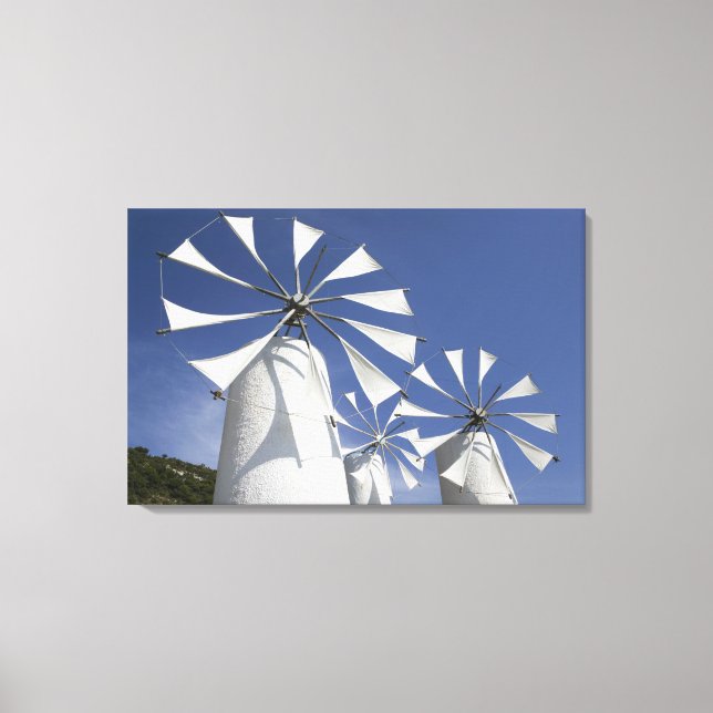 GREKLAND, CRETE, Iraklio Province, Ano Kera: 2 Canvastryck (Framsida)