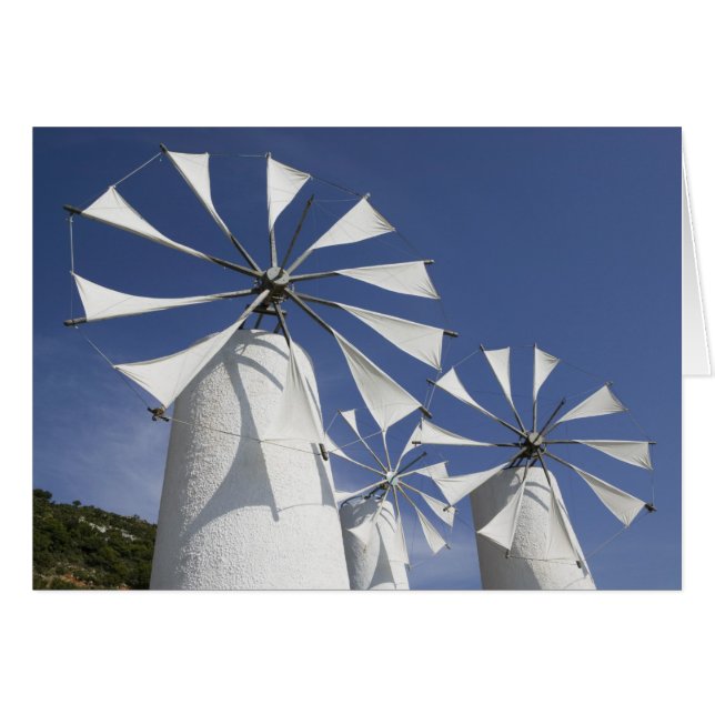 GREKLAND, CRETE, Iraklio Province, Ano Kera: 2 Hälsningskort (Framsidan Horizontal)