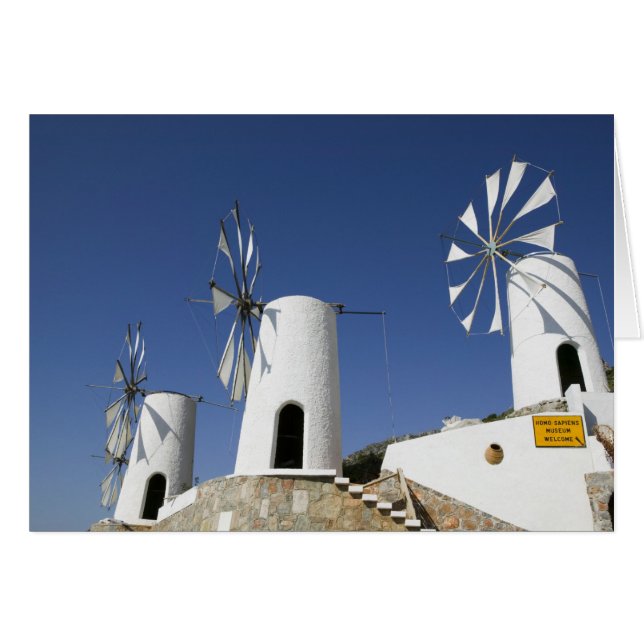 GREKLAND, CRETE, Iraklio Province, Ano Kera: Hälsningskort (Framsidan Horizontal)