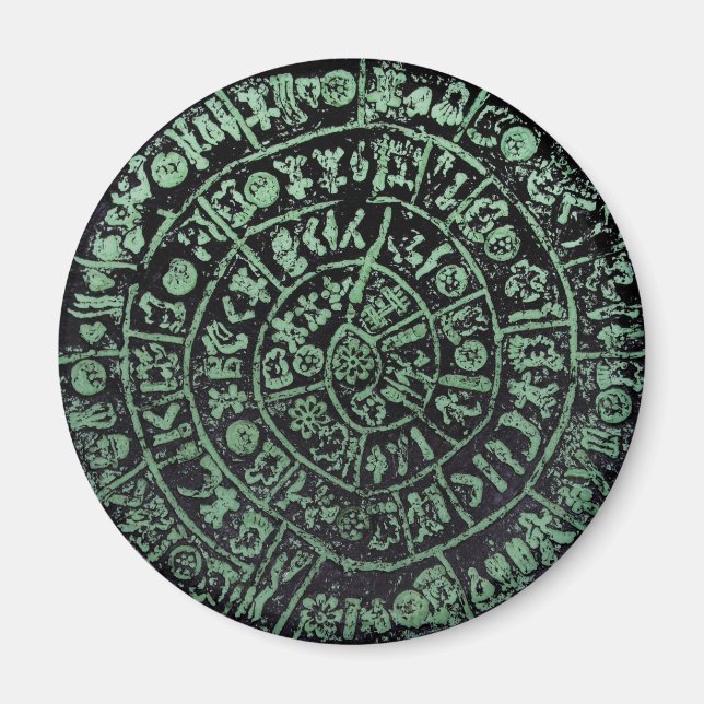 Grekland Crete Phaistos-historikkod Mi för gammal  Magnet (Framsidan)