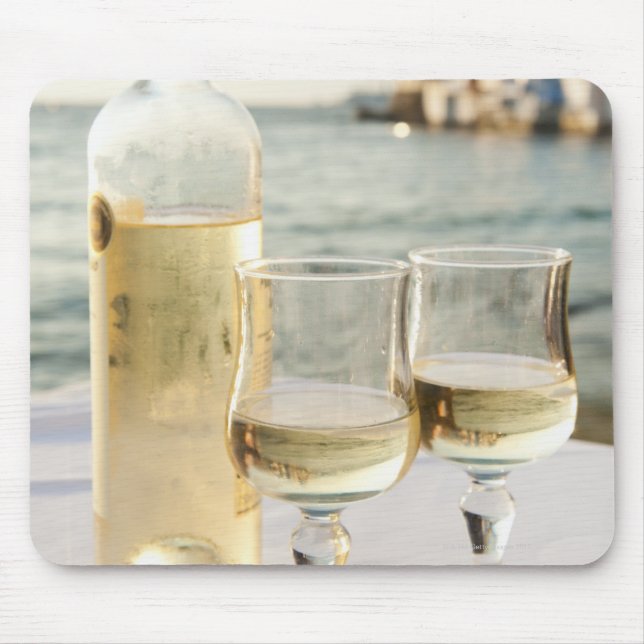 Grekland, Cyklaöarna, Mykonos, Vin, bord Musmatta (Framsidan)