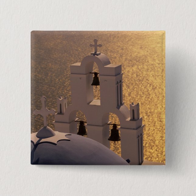 Grekland, Cyklaöarna, Santorini, Thira Knapp (Framsida)