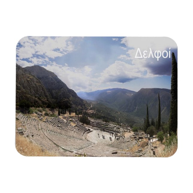 Grekland - Delphi - Magnet (Horisontell)
