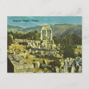 Grekland, Delphi, Tholos Vykort