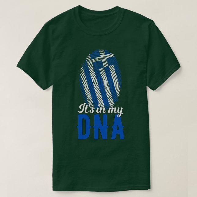 Grekland DNA T Shirt (Design framsida)