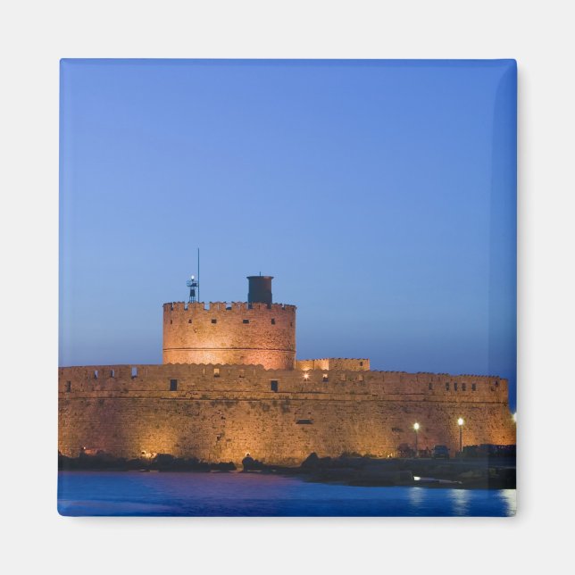 GREKLAND, Dodekanöarna, RHODES, Rhodos Town: Magnet (Framsidan)