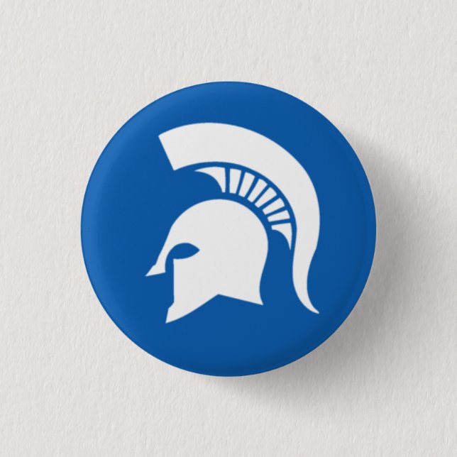 Grekland emblem - Hoplitehjälm Knapp (Framsida)