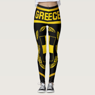 Grekland Emblem Leggings