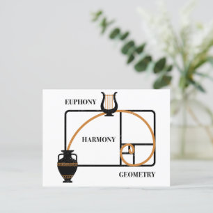 Grekland: Euphony, Harmony, Geometry Vykort