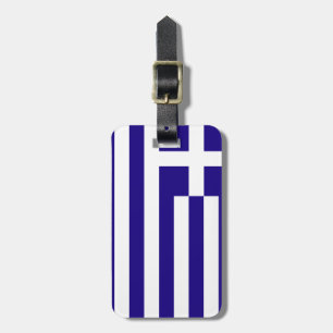 Grekland flagga bagagebricka