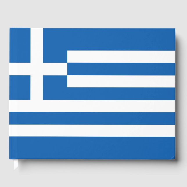 Grekland flagga gästböcker (Framsida)