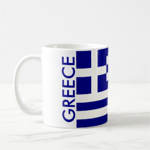 GREKLAND FLAGGA KAFFEMUGG