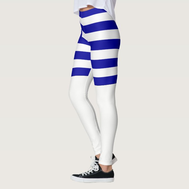 Grekland flagga leggings (Vänster)