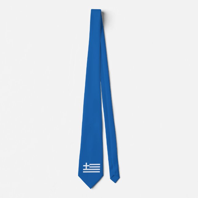 Grekland flagga Neck Tie Slips (Framsida)