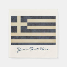 Grekland Flagga Party Napkins