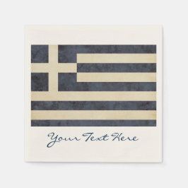 Grekland Flagga Party Napkins Pappersservett