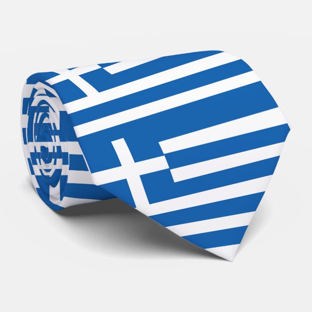 Grekland Flagga Slips (Rullad)