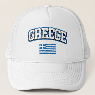 Grekland Flagga Truckerkeps
