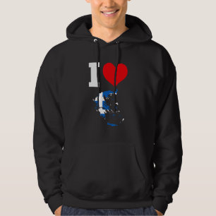 Grekland Flaggor Grekland, Grekland, Kärlek Grekla Hoodie
