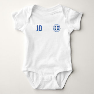 Grekland Fotboll Anpassat Namn & Nummer T Shirt