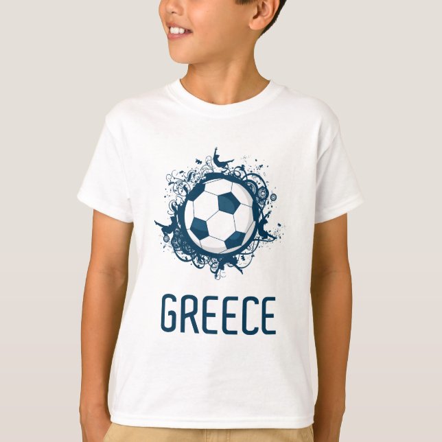 Grekland fotboll t-shirt (Framsida)