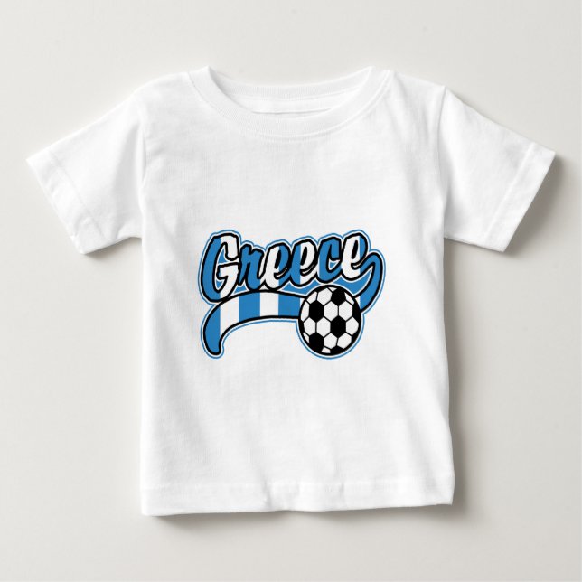 Grekland - fotboll t-shirt (Framsida)