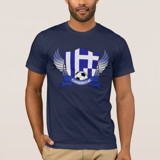 Grekland fotboll t-shirt (Framsida)