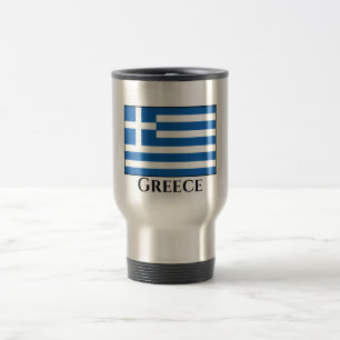 Grekland (grekiska) Flagga Resemugg