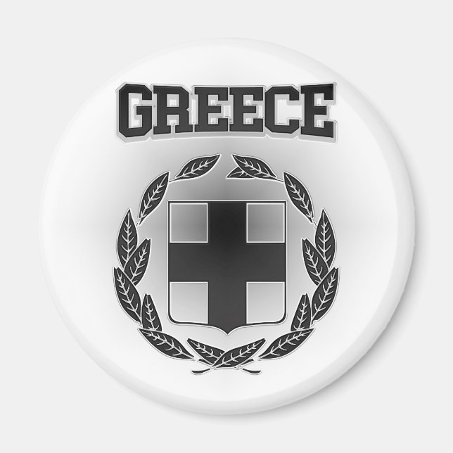 Grekland Jackar Arm Magnet (Framsidan)