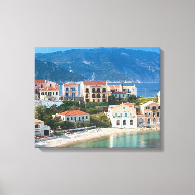 Grekland, Joniska öarna, KEFALONIA, Assos: 2 Canvastryck (Framsida)