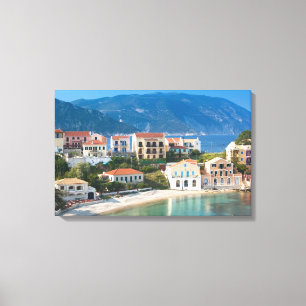 Grekland, Joniska öarna, KEFALONIA, Assos: 2 Canvastryck