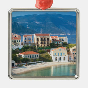 Grekland, Joniska öarna, KEFALONIA, Assos: 2 Julgransprydnad Metall
