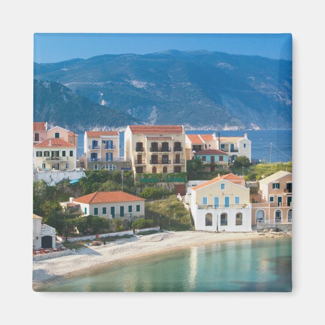 GREKLAND, Joniska öarna, KEFALONIA, Assos: 2 Magnet (Framsidan)