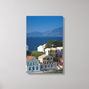 Grekland, Joniska öarna, KEFALONIA, Assos: Canvastryck