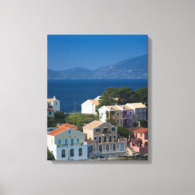 Grekland, Joniska öarna, KEFALONIA, Assos: Canvastryck (Framsida)