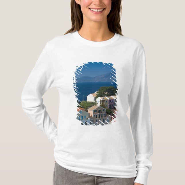 GREKLAND, Joniska öarna, KEFALONIA, Assos: Tee Shirt (Framsida)