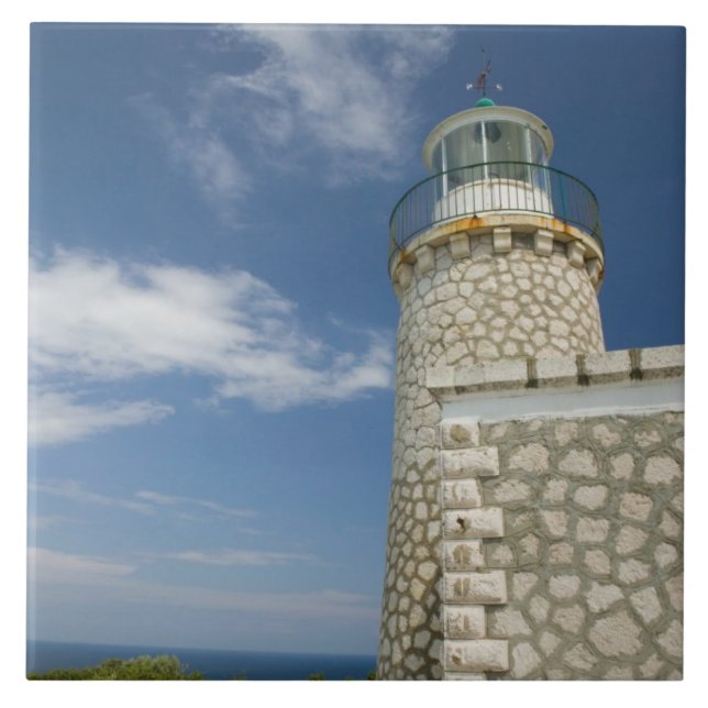Grekland, Joniska öarna, ZAKYNTHOS, SKINARI UDDE: Kakelplatta (Framsidan)