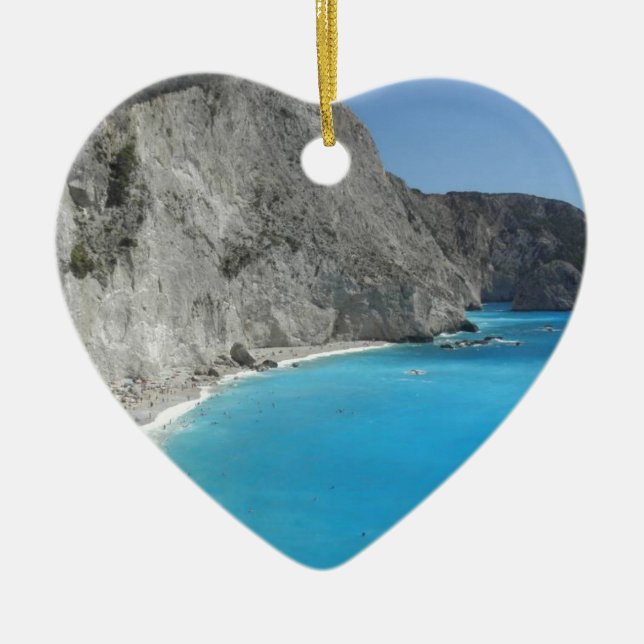 GREKLAND JULGRANSPRYDNAD KERAMIK (Framsidan)