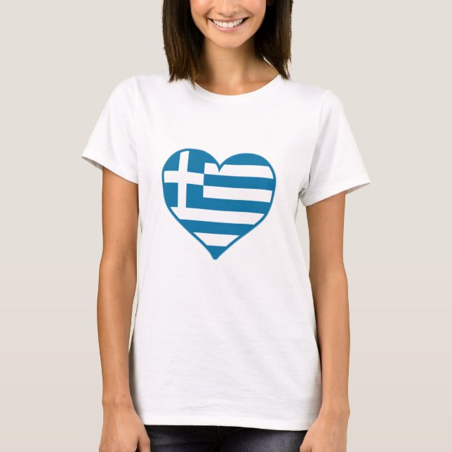 Grekland Kärlek T-shirt (Framsida)