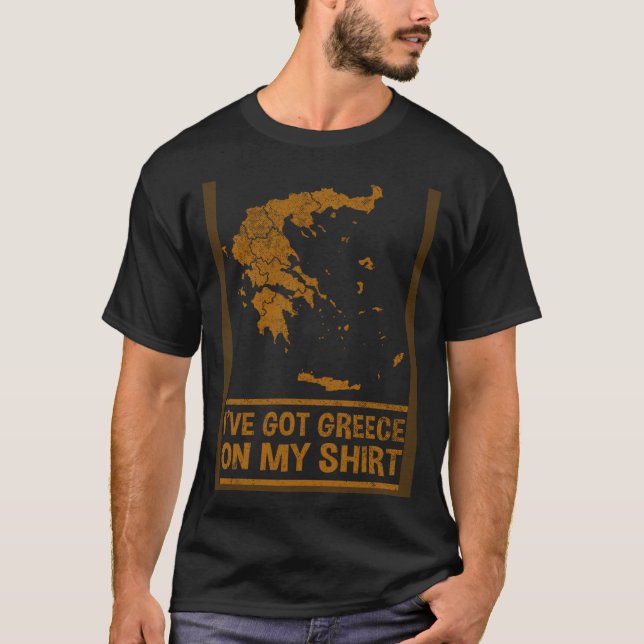 Grekland Karta för Europa Grekiska Pun Manar Women T Shirt (Framsida)